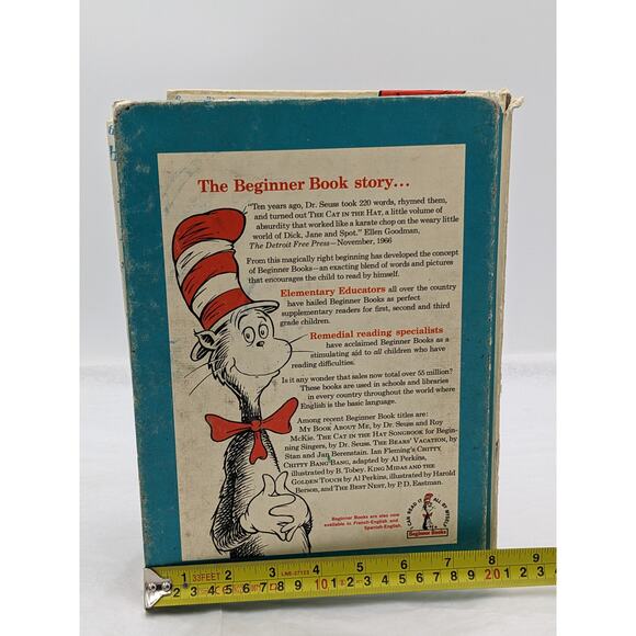 The Cat In The Hat Dictionary By The Cat Himself P.D. Eastman Vintage 1964 - Picture 16 of 16